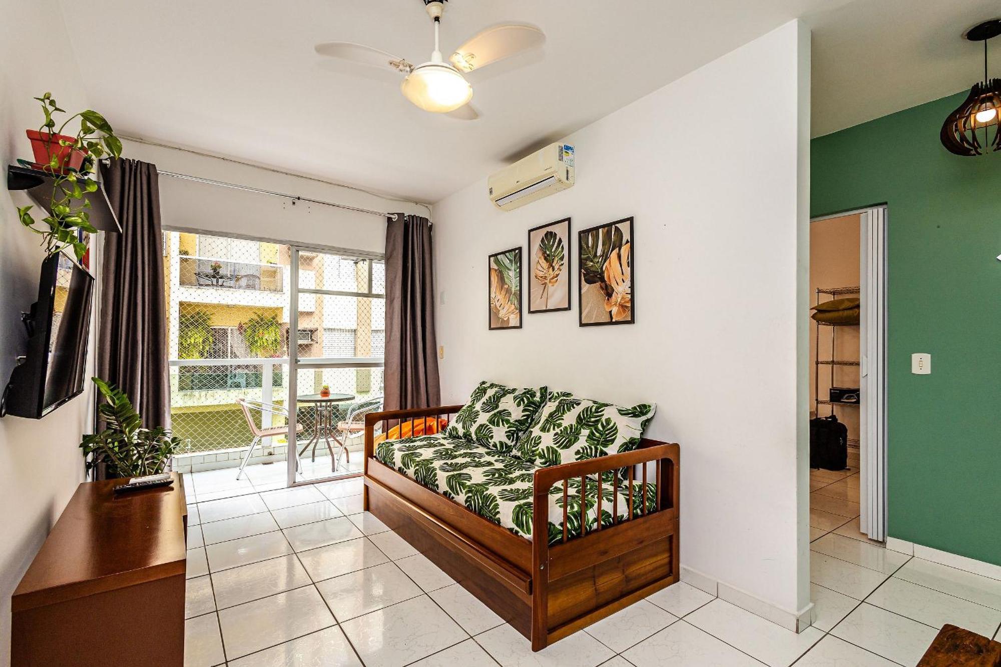 Apto Na Enseada Excelente Localizacao, 500M Da Praia, Garagem, Ar Condicionado Portaria 24 Horas Guarujá Zewnętrze zdjęcie