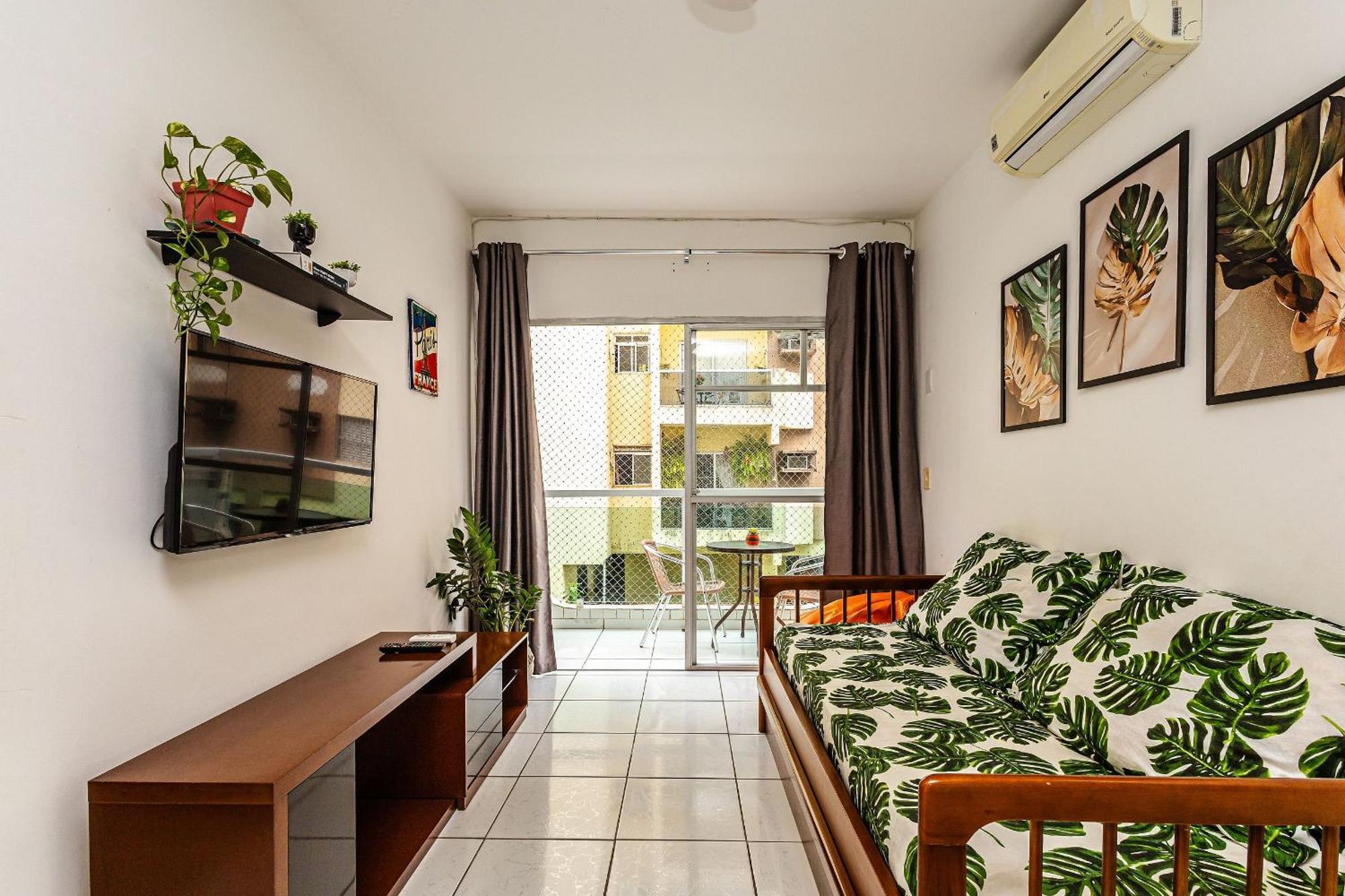 Apto Na Enseada Excelente Localizacao, 500M Da Praia, Garagem, Ar Condicionado Portaria 24 Horas Guarujá Zewnętrze zdjęcie